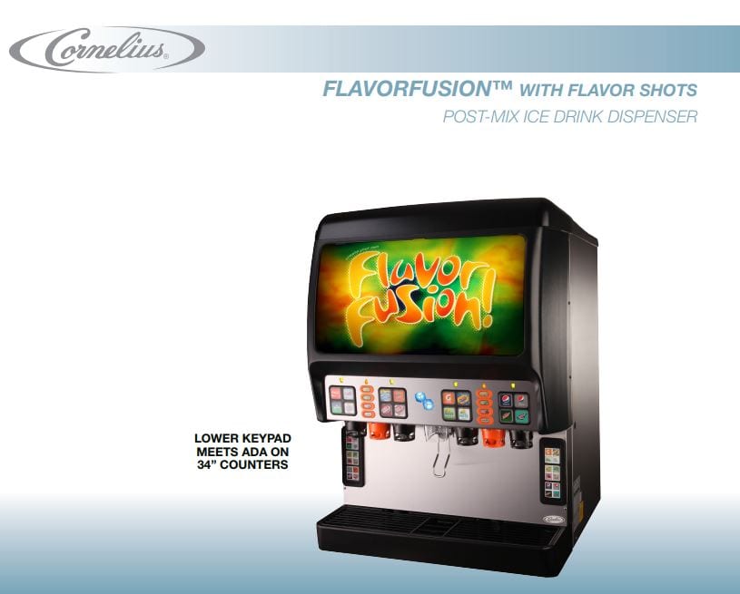 Cornelius Flavor Fusion Beverage System