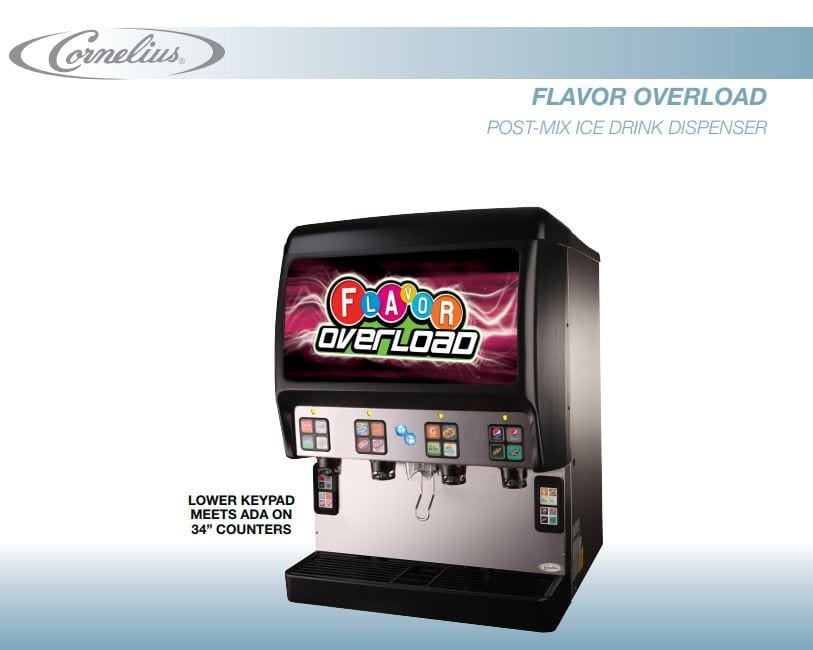 Cornelius Flavor Overload Beverage System