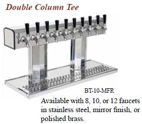 Glastender Double Column Beer Tower