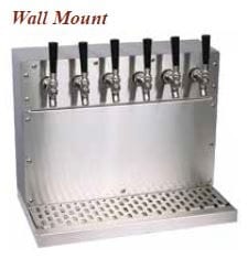 Glastender Wall Mount Beer Taps