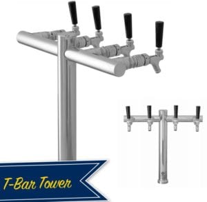 Lancer T Bar Draft Beer Towers