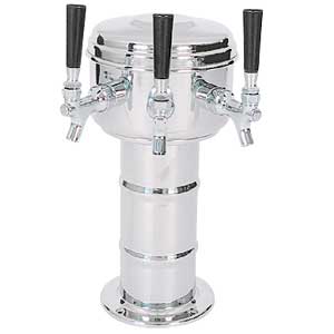 Micro Matic mini mushroom beer tower stainless