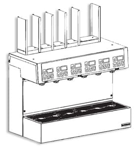 Multiplex 136 Quad Beverage Dispenser